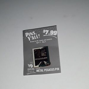 Metal Pegasus Pin